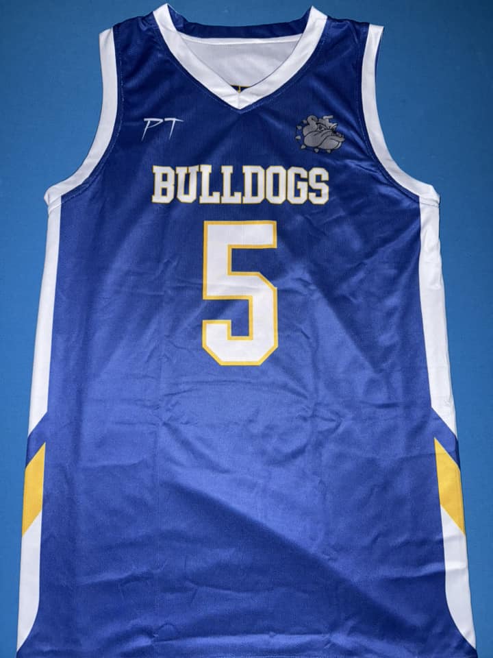 Bulldogs basketball jersey